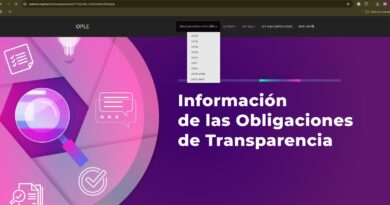 Portal de transparencia del OPLE Veracruz funcionando correctamente y a disposición de la ciudadanía
