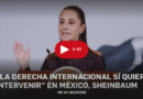 Brasil: «La derecha internacional sí quiere intervenir» en México